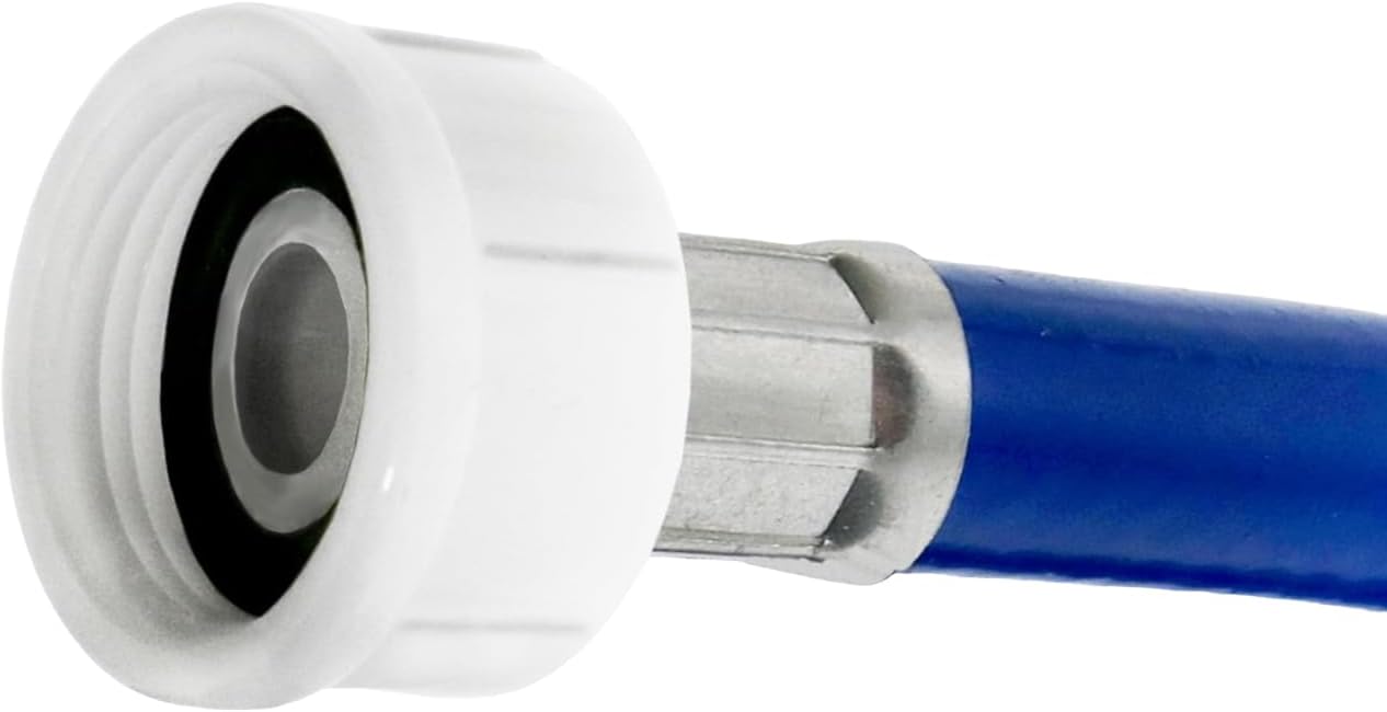 Premium Quality Washing Machine Hose (3.5 metres) Blue Cold Water Fill Inlet Pipe Feed Hose Dishwasher | Washing Machine Inlet Hose Washer.