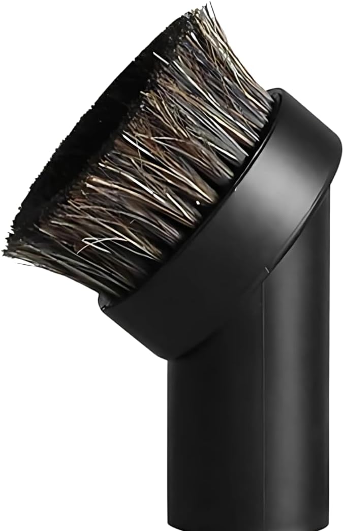 Replacement Brushes for Henry Hoover 2 Pcs of 32mm Universal Round Horse Hair Brushes for Henry Hetty Head Parts for Small Corner Cleaning Dusting Suction Nozzle Brushes
