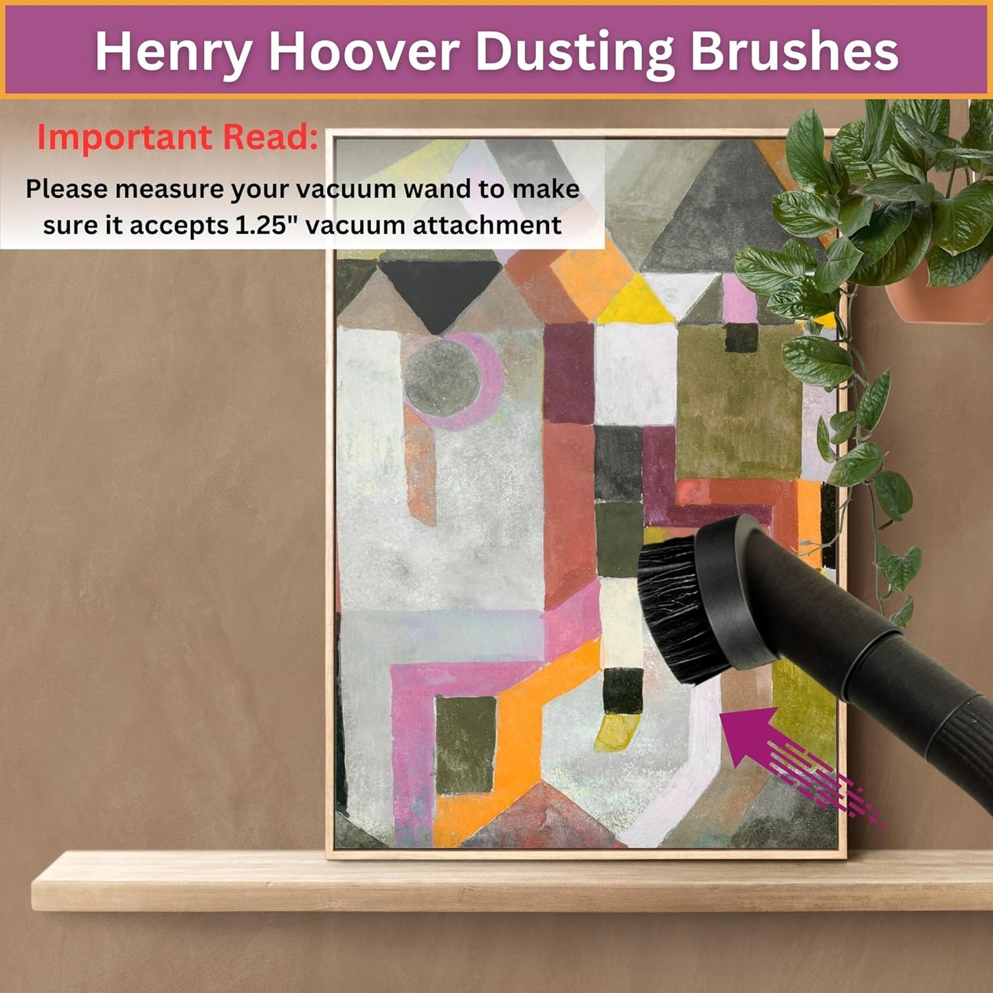 Replacement Brushes for Henry Hoover 2 Pcs of 32mm Universal Round Horse Hair Brushes for Henry Hetty Head Parts for Small Corner Cleaning Dusting Suction Nozzle Brushes