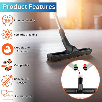 Replacement Henry Hoover Head Hard Floor Brush Head Part 32mm Fitting, 300mm Wide Compatible with Numatic Henry Hetty Harry Vax and Hoover Vacuum Cleaners Accessories Spare Tool Nozzle