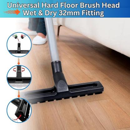 Replacement Henry Hoover Head Hard Floor Brush Head Part 32mm Fitting, 300mm Wide Compatible with Numatic Henry Hetty Harry Vax and Hoover Vacuum Cleaners Accessories Spare Tool Nozzle