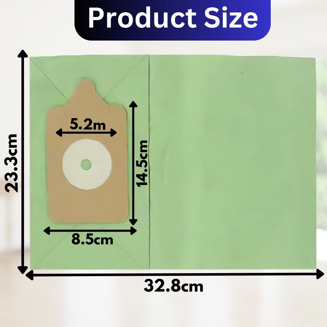 Pack of 10 Henry Hoover Bags compatible with Numatic Henry Hetty Basil James hoover bags for henry vacuum cleaner NVM1B NVM1C NVM1C2 Double Layer Paper Dust Bags Vacuum Cleaner Dust Bags