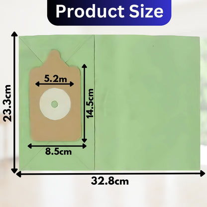 Pack of 10 Henry Hoover Bags compatible with Numatic Henry Hetty Basil James hoover bags for henry vacuum cleaner NVM1B NVM1C NVM1C2 Double Layer Paper Dust Bags Vacuum Cleaner Dust Bags