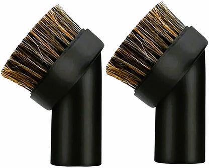 Replacement Brushes for Henry Hoover 2 Pcs of 32mm Universal Round Horse Hair Brushes for Henry Hetty Head Parts for Small Corner Cleaning Dusting Suction Nozzle Brushes